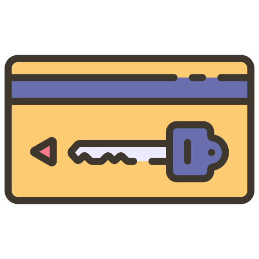 clave de la tarjeta Good Ware Lineal Color icono