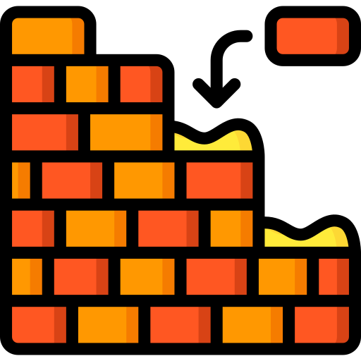 Bricks Basic Miscellany Lineal Color icon