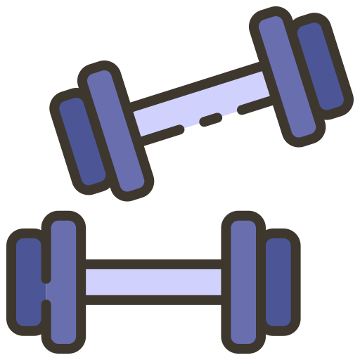 Dumbbell Good Ware Lineal Color icon