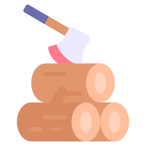 木の斧 Good Ware Flat icon