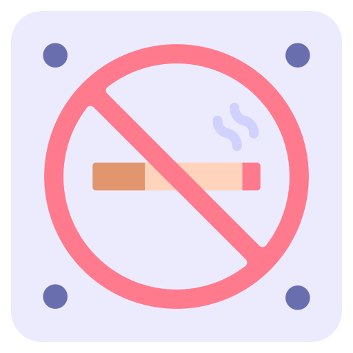 interdiction de fumer Good Ware Flat Icône