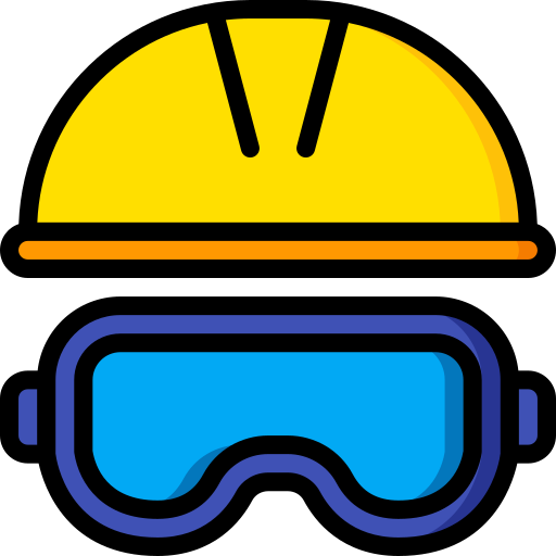 Safety goggles Basic Miscellany Lineal Color icon