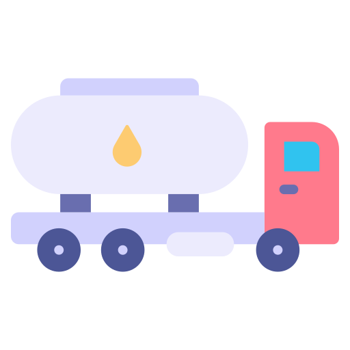 石油トラック Good Ware Flat icon