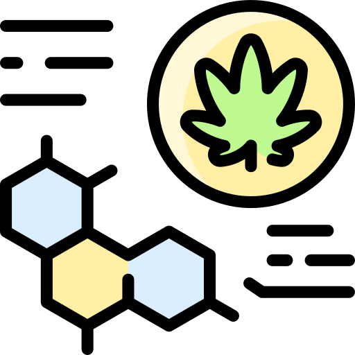 molecola Vitaliy Gorbachev Lineal Color icona