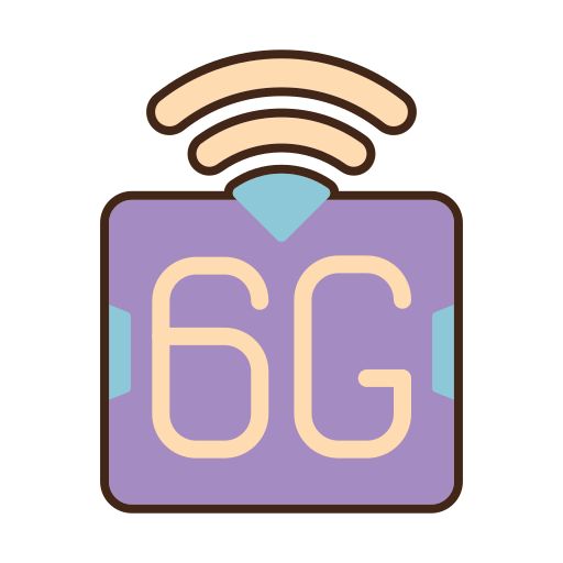 6g Flaticons Lineal Color icon