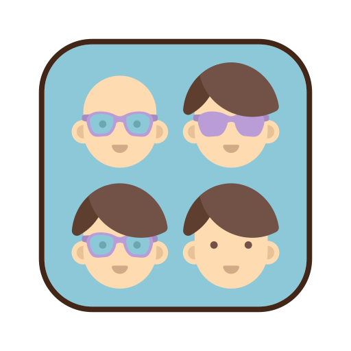 Avatar Flaticons Lineal Color icon