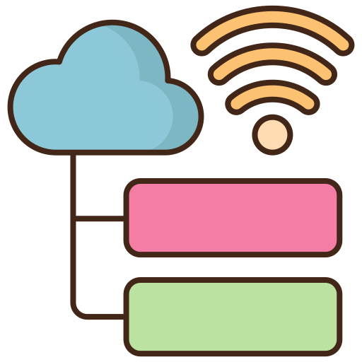Iot Flaticons Lineal Color icon