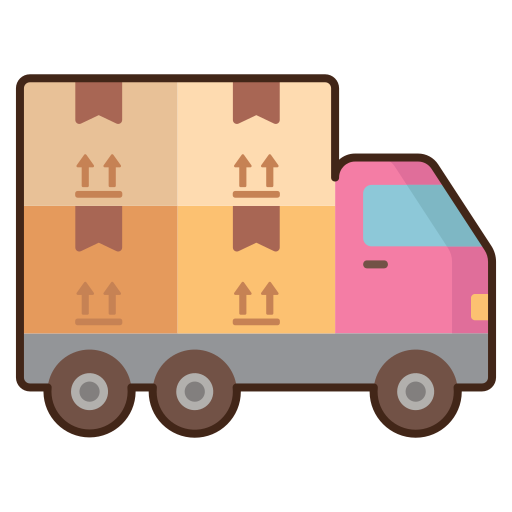 logistiek Flaticons Lineal Color icoon