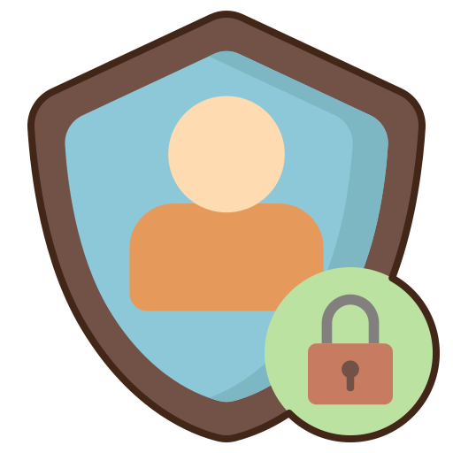 Privacy Flaticons Lineal Color icon