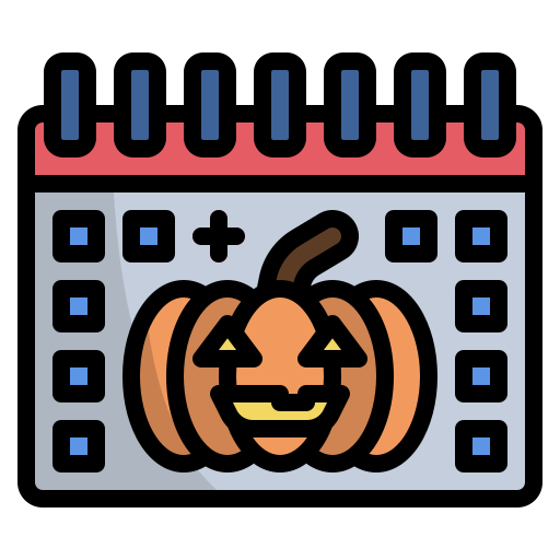 Хэллоуин Generic color outline иконка