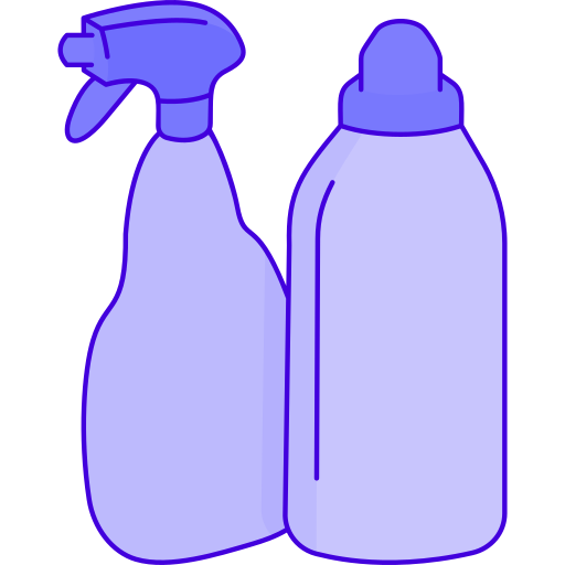 productos de limpieza Generic color outline icono