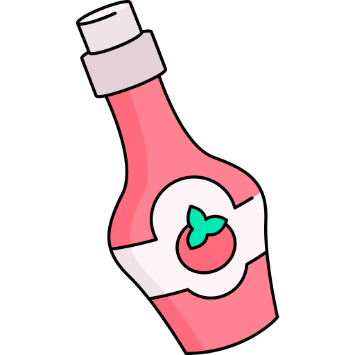 ketchup Generic color outline icoon