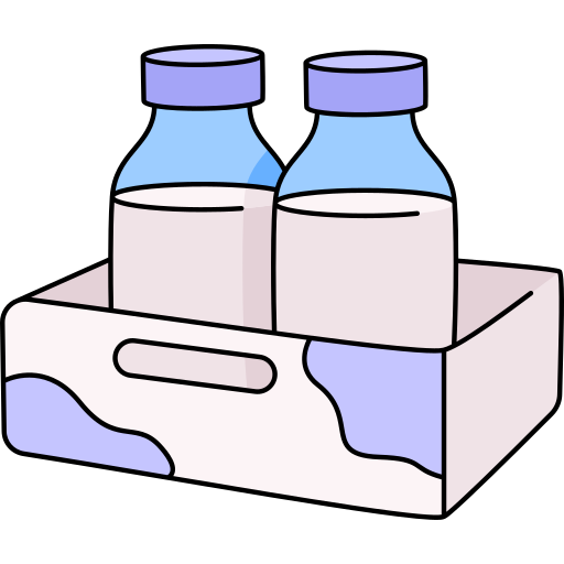 caja de leche Generic color outline icono