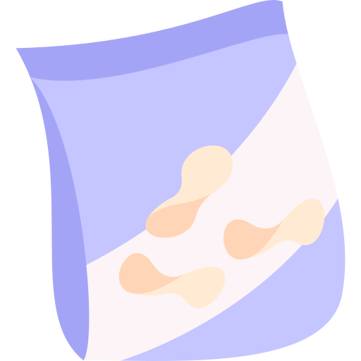 patatine Generic color fill icona