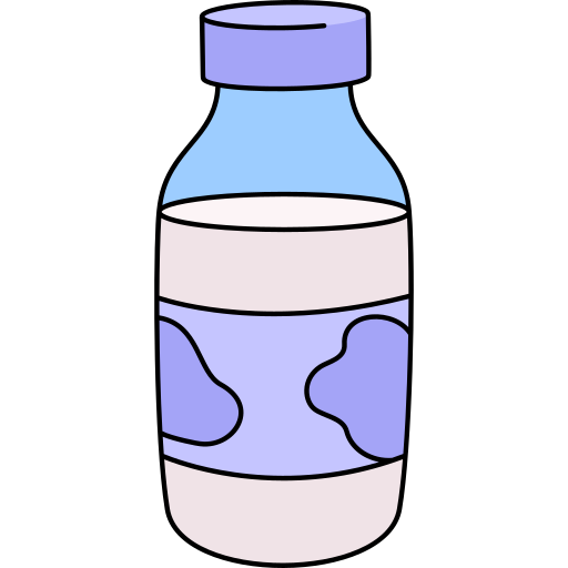 bouteille de lait Generic color outline Icône