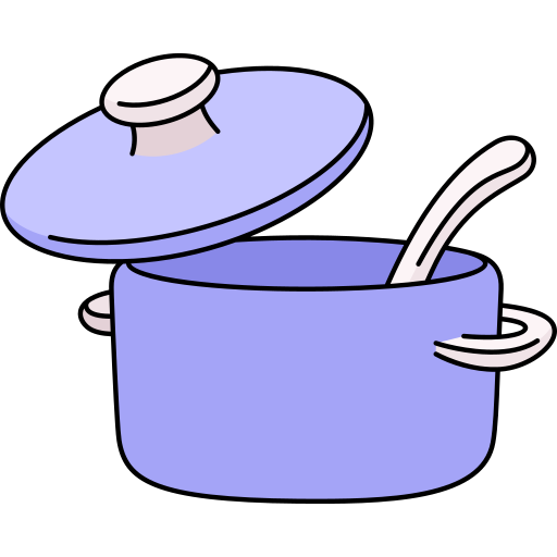 kookpot Generic color outline icoon