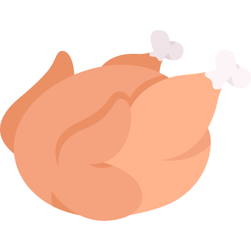 Roast chicken Generic color fill icon