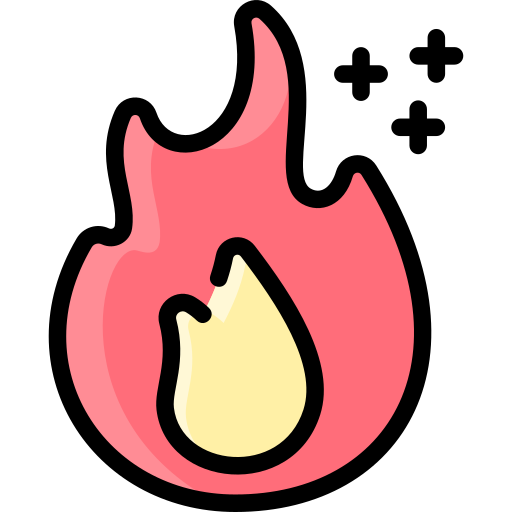 bruciare Vitaliy Gorbachev Lineal Color icona