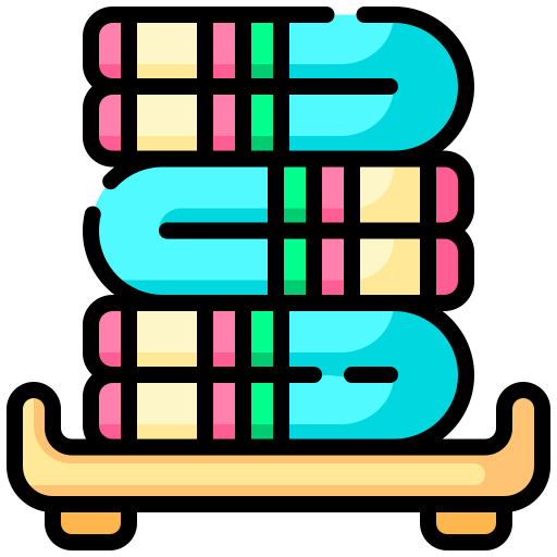 Towels Generic color outline icon