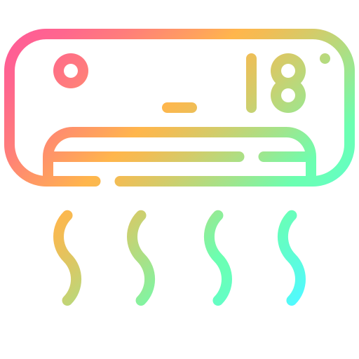 Air conditioner Generic gradient outline icon