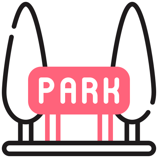 parque Generic color lineal-color icono
