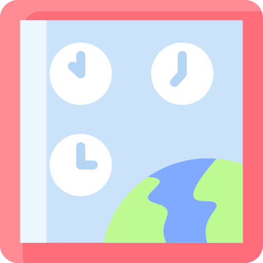 Time zone Vitaliy Gorbachev Flat icon