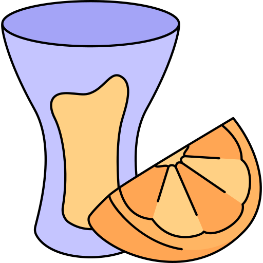 sok pomarańczowy Generic color outline ikona