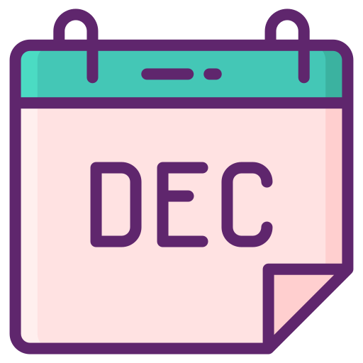 dezember Flaticons Lineal Color icon