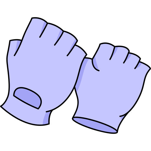 体操用手袋 Generic color outline icon