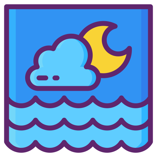 Night Flaticons Lineal Color icon