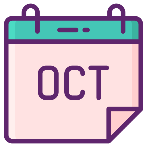 oktober Flaticons Lineal Color icon