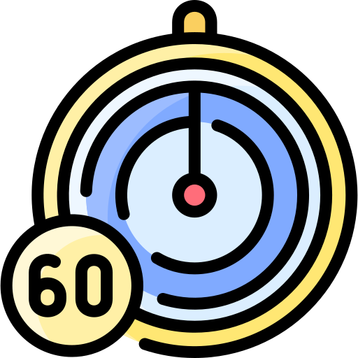 60 minut Vitaliy Gorbachev Lineal Color ikona