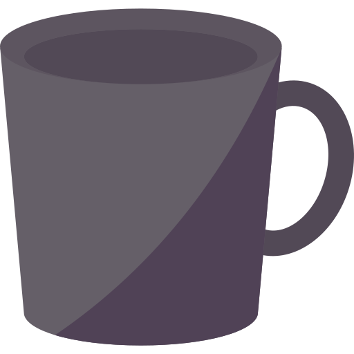 Mug Amethys Design Flat icon