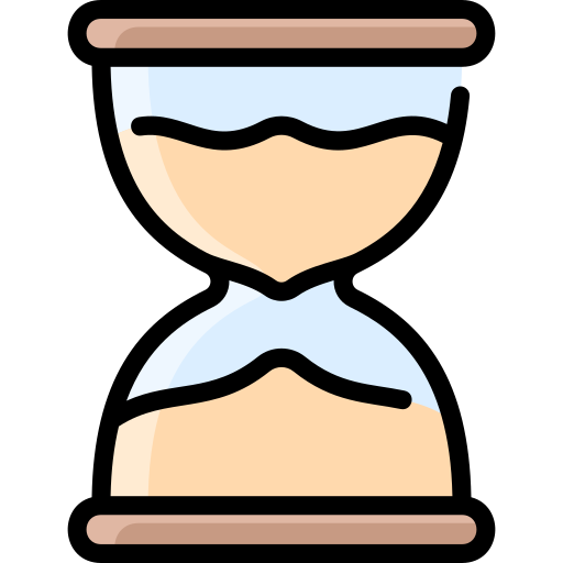 orologio a sabbia Vitaliy Gorbachev Lineal Color icona