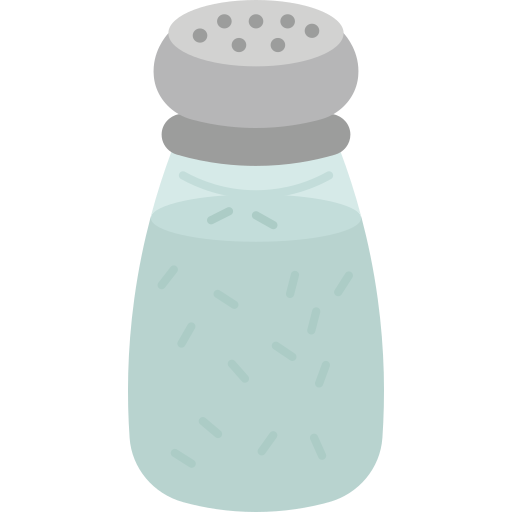 Salt shaker Amethys Design Flat icon