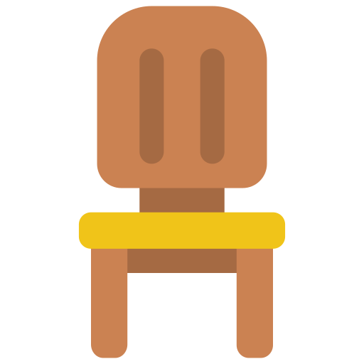 krzesło Basic Miscellany Flat ikona