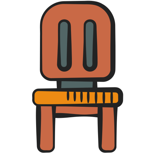 Chair Generic color hand-drawn icon