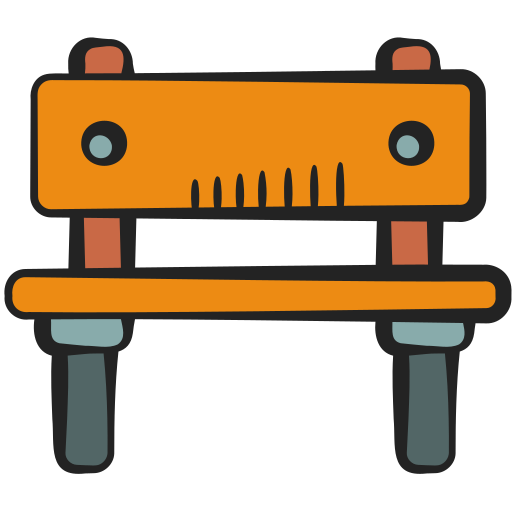 Bench Generic color hand-drawn icon