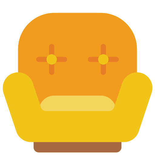 의자 Basic Miscellany Flat icon