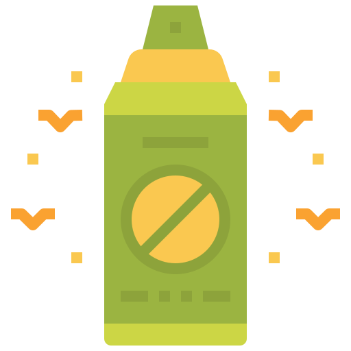 Bug spray Linector Flat icon