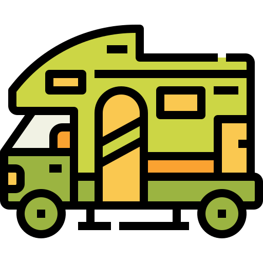 wohnmobil Linector Lineal Color icon