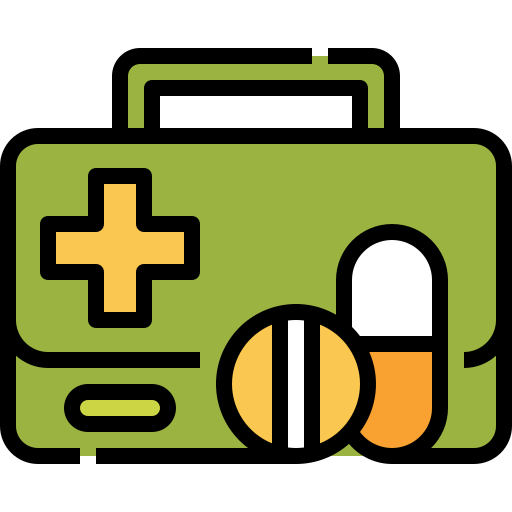 First aid box Linector Lineal Color icon
