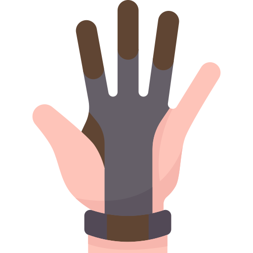 Glove Amethys Design Flat icon