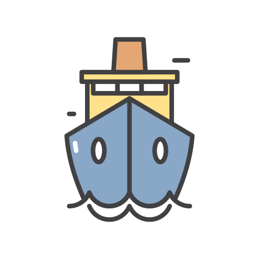 船 Generic color outline icon