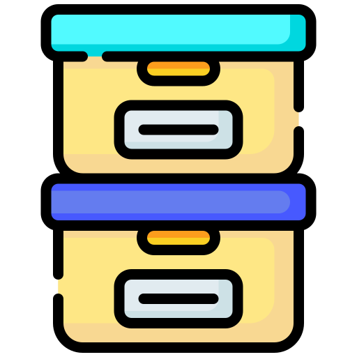 Коробка Generic color outline иконка