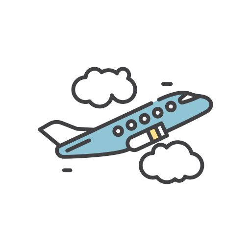 Aeroplane Generic color outline icon