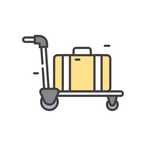 trolley-tasche Generic color outline icon
