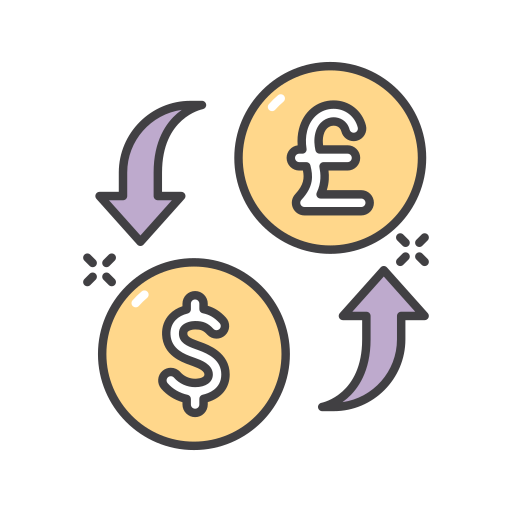 Обмен денег Generic color outline иконка