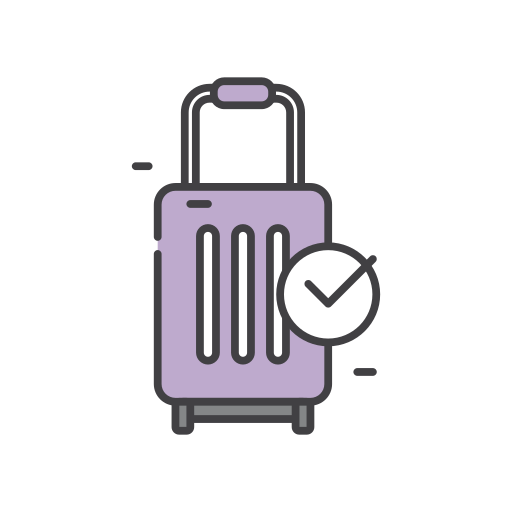 Travel bag Generic color outline icon