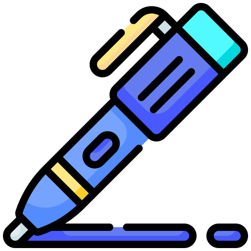 caneta Generic color outline Ícone